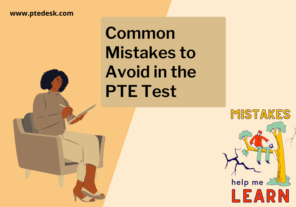 Common Mistakes to Avoid in the PTE Academic Test